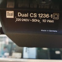 Грамофон DUAL CS 1236-1 Made in Germany В отлично техническо и визуално състояние., снимка 17 - Грамофони - 42187775
