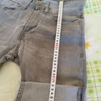 Дамски сиви дънкови панталонки M+подарък, снимка 8 - Къси панталони и бермуди - 41376705