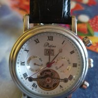 автоматичен немски часовник platino работещ, снимка 1 - Мъжки - 44159683