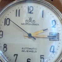  немски часовник  meister anker 22 jewels automatic , снимка 7 - Мъжки - 44192287
