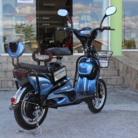 Електрически скутер-велосипед MaxMotors EBZ16 500W - BLUE, снимка 3 - Мотоциклети и мототехника - 41827540