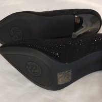 Дамски елегантни обувки с черни камъни , снимка 7 - Дамски елегантни обувки - 42188809