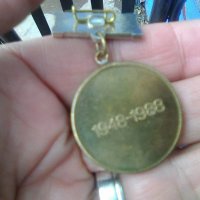 Юбилеен медал на ЦСКА, снимка 2 - Други ценни предмети - 40035968