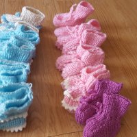 Домашни вълнени чорапи и терлици ръчна изработка, снимка 15 - Мъжки чорапи - 41689558