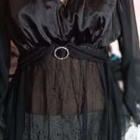 черни дрехи елегантен вид, снимка 14 - Туники - 42056756