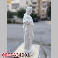 Статуя от бетон Исус Христос Висока 55 см, снимка 2 - Градински мебели, декорация  - 35844794