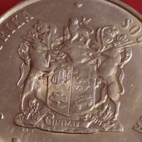 Стара монета 1 Ранд 1988г. Южна Африка перфектно състояние за КОЛЕКЦИОНЕРИ 29373, снимка 6 - Нумизматика и бонистика - 44303460