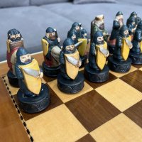 Красив порцеланов шах , снимка 8 - Шах и табла - 39995556
