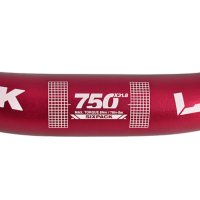 SixPack Red Leader 31.8 x 750mm Riser Bar Кормило, снимка 4 - Части за велосипеди - 38700412