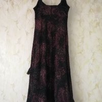 H&M y2k дамска блестяща рокля по тялото в черен и лилав/розов цвят р-р S, снимка 15 - Рокли - 42298645