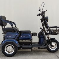 Електрическа триколка с три седалки модел М19B, снимка 2 - Мотоциклети и мототехника - 40256363