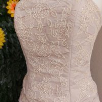 сватбена бална рокля в шампанско, снимка 3 - Сватбени рокли - 37471050