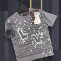 Мъжка тениска Louis Vuitton-сива кодVL51H, снимка 1 - Тениски - 44496067