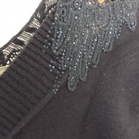 блуза с апликация крила, снимка 4 - Блузи с дълъг ръкав и пуловери - 34711100