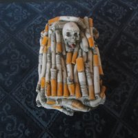 кутия за цигари с череп, снимка 2 - Други - 39334157