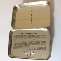 Стара съветска метална кутия от грузински чай, снимка 6 - Антикварни и старинни предмети - 34518005