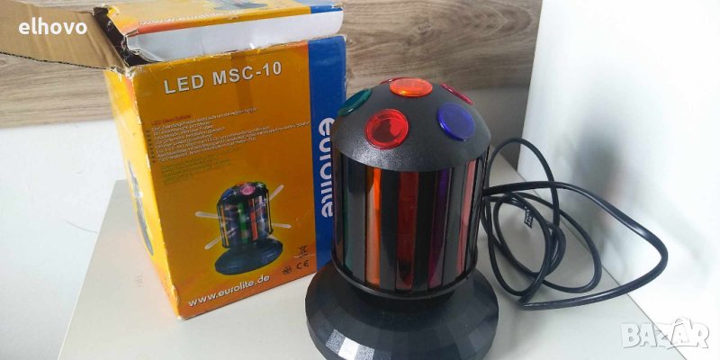 LED лампа, въртящ се цилиндър LED MSC-10, снимка 1