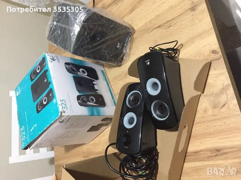 Тонколони , буфер Logitech Z323 2.1, снимка 1