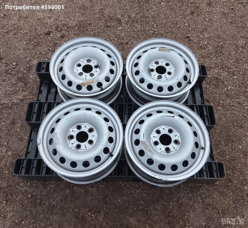 4бр.Оригинални джанти 16цола 5x112 ET52 за Mercedes Vito(2015-2026),Viano, снимка 1
