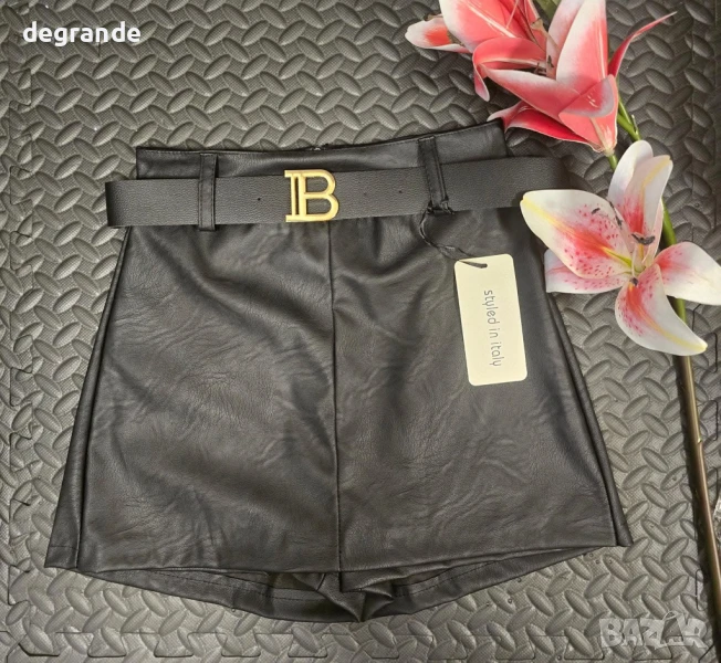 Черна пола панталон , снимка 1