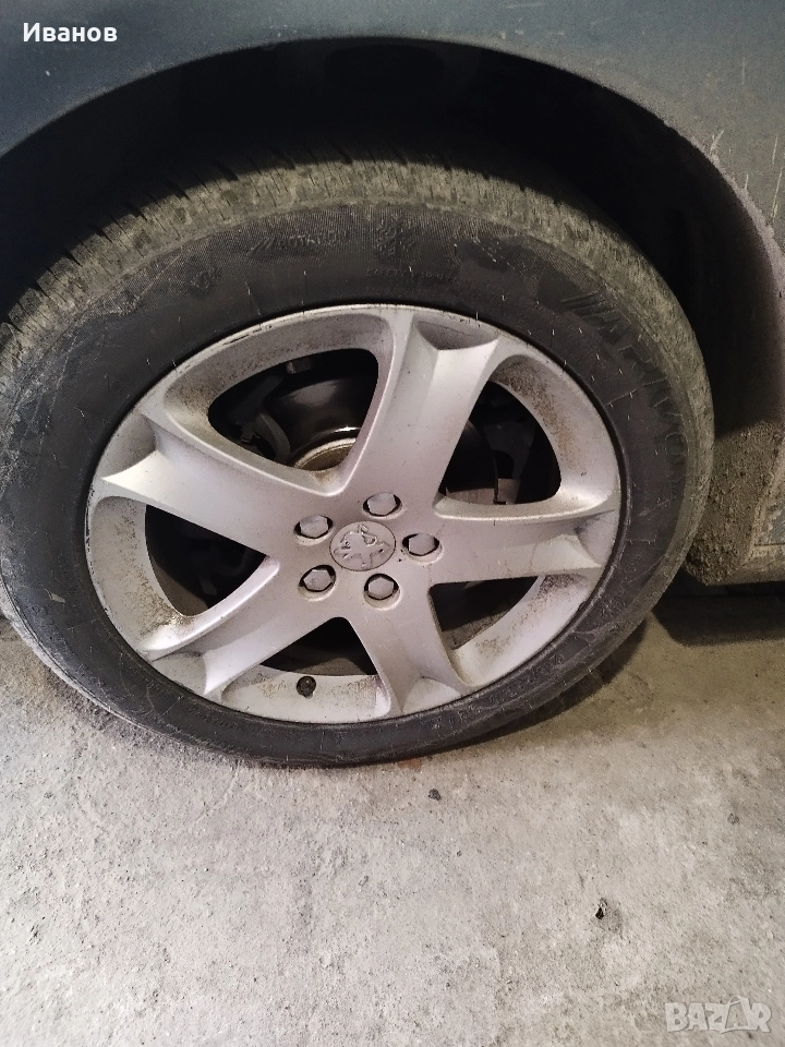 Джанти с гуми 17" 5*108, снимка 1