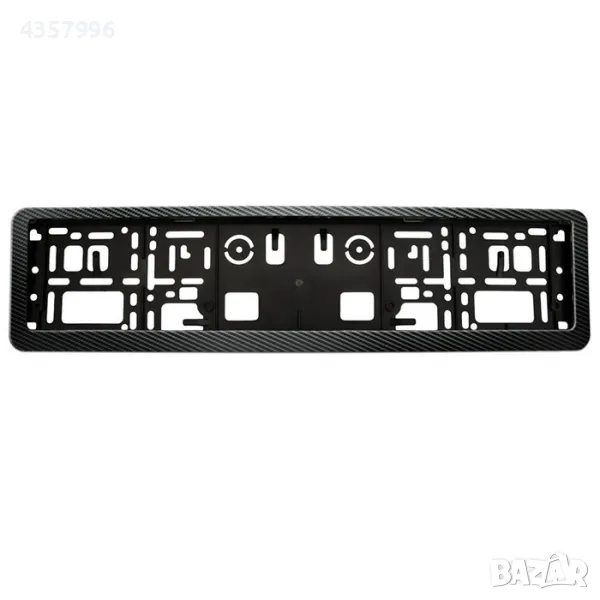 Стойка за регистрационен номер, Карбон, снимка 1