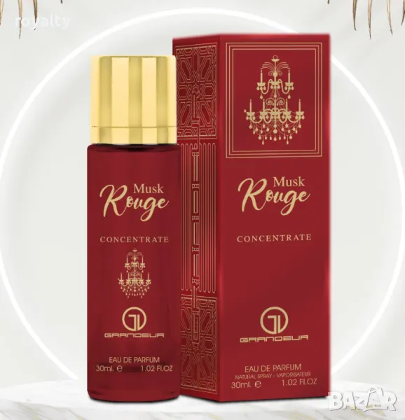 Парфюмна Вода – MUSK ROUGE CONCENTRATED – 30ml, снимка 1
