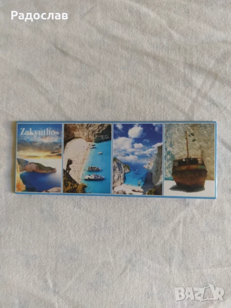 оригинален магнит за хладилник Закинтос, снимка 1