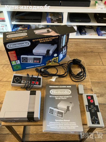 Ретро конзола - Nintendo classic mini 30 вкл игри , НDMI букса , два джойстика, снимка 1