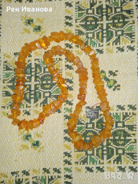 Продавам руско колие от кехлибар , снимка 1