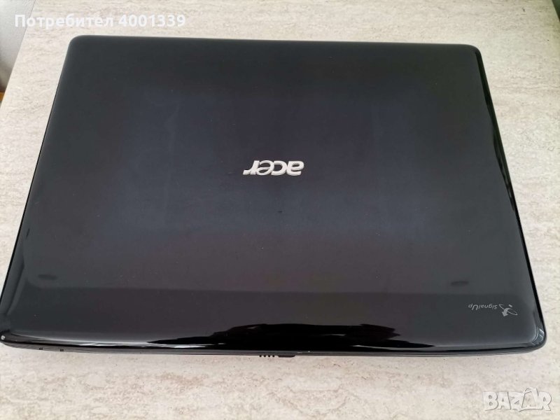 Лаптоп Acer Aspire 7730G - 512GB SSD, NVIDIA GeForce, снимка 1