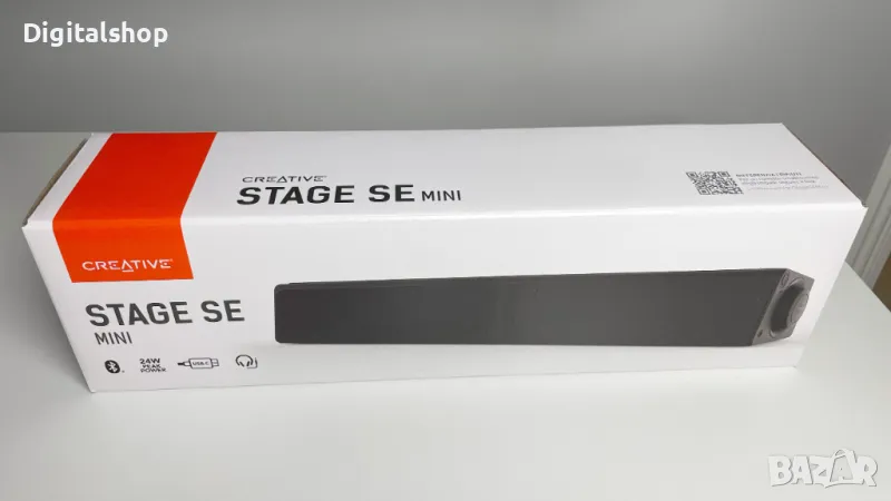 Creative Stage SE mini саундбар, USB-C, Bluetooth, Черен/12 м.г., снимка 1