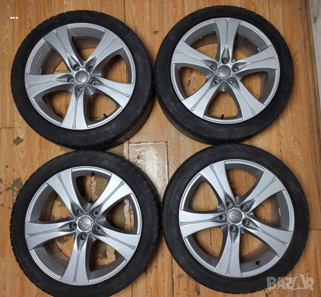 джанти 18" 5х112 Audi Mercedes Vw Seat Skoda  с гуми 225/45/18, снимка 1