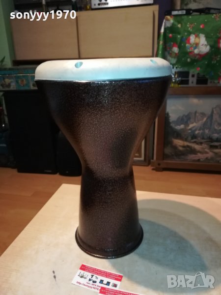 тарамбука-ГОЛЯМА-КАФЯВ МЕТАЛИК 41СМ 1302221723, снимка 1