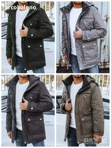 Мъжко зимно яке, 4цвята , снимка 1