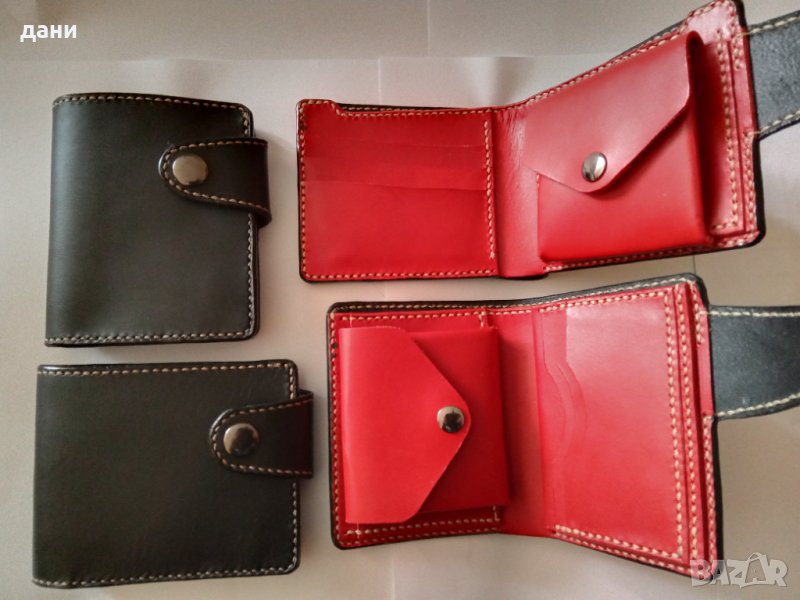 Портфейл от естествена кожа , снимка 1