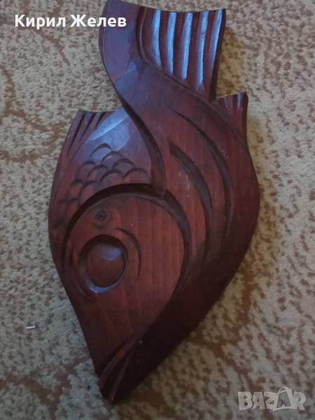 Риба дърворезба 51304, снимка 1
