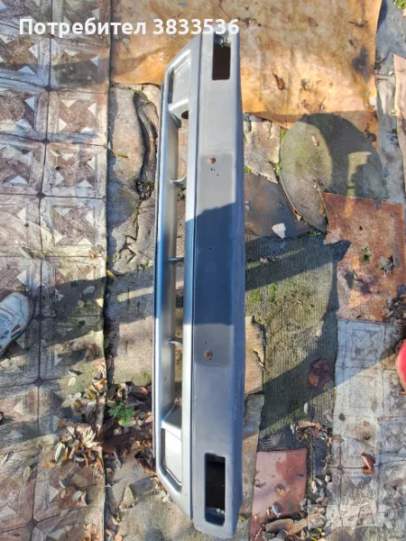 Предна широка броня за Vw Golf & Jetta Mk2 св. сив металик., снимка 1