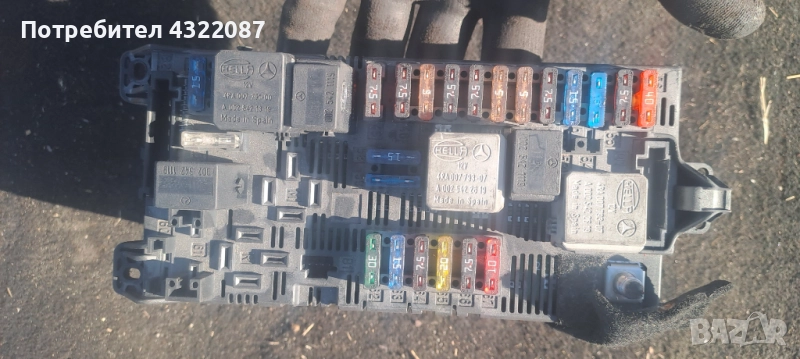 SAM / САМ модул Mercedes E-class E220 CDi -150 к.с. ( 02-09г.) w211, снимка 1