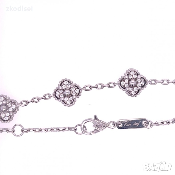 Златна мъжка гривна Cleef 14,09гр. 20,0см. 14кр. проба:585 модел:33857-3, снимка 1