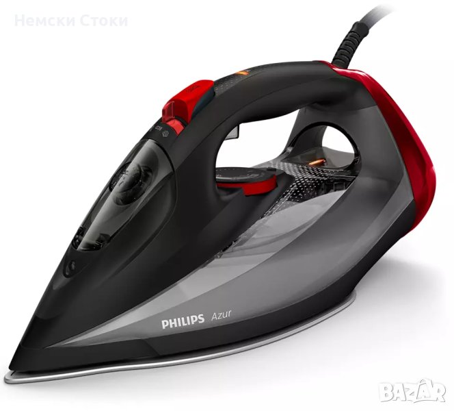 Philips GC4567/80 Azur Ютия, 2600 W, Парна струя 50 гр/мин, Плоча SteamGlide Advanced, Quick Calc, снимка 1