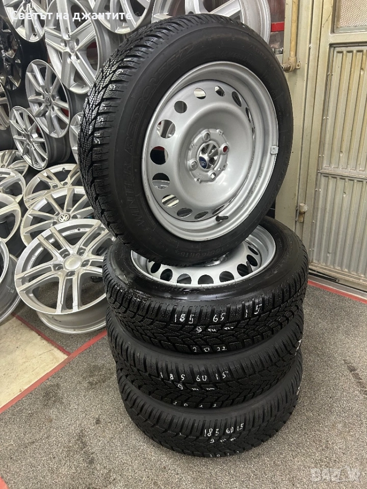 Джанти с Зимни Гуми 15 Цола Smart Fortwo/ForFour 165/65/15 и 185/60/15, снимка 1