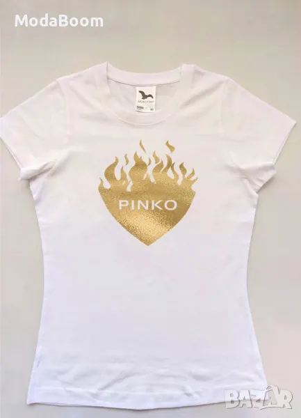 Pinko дамска памучна тениска , снимка 1