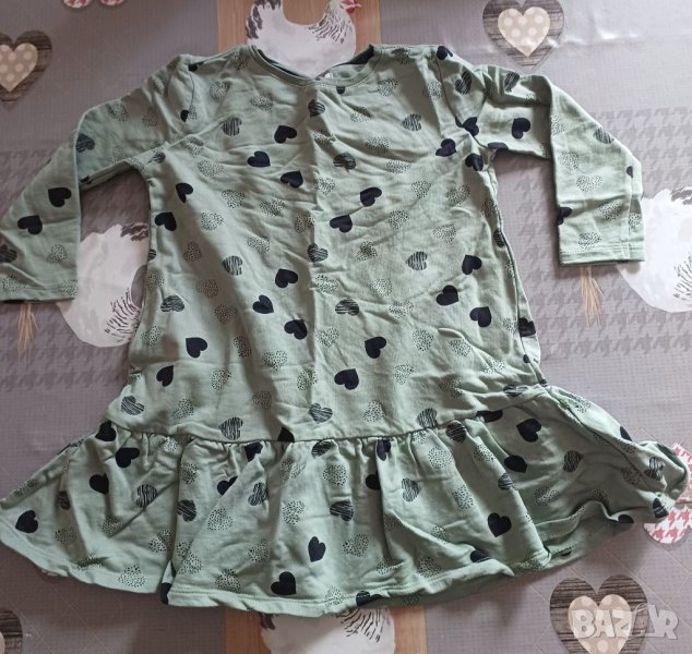 Детска плътна рокля, 4/5 г., снимка 1