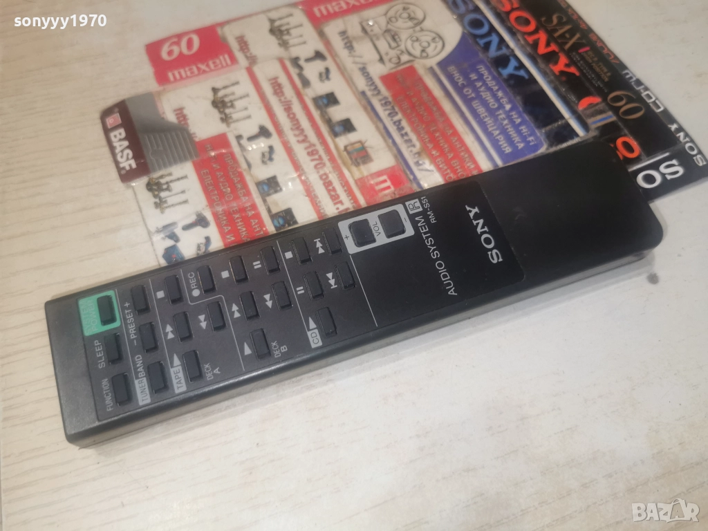 SONY RM-S51 AUDIO REMOTE-ВНОС SWISS 2512251852, снимка 1