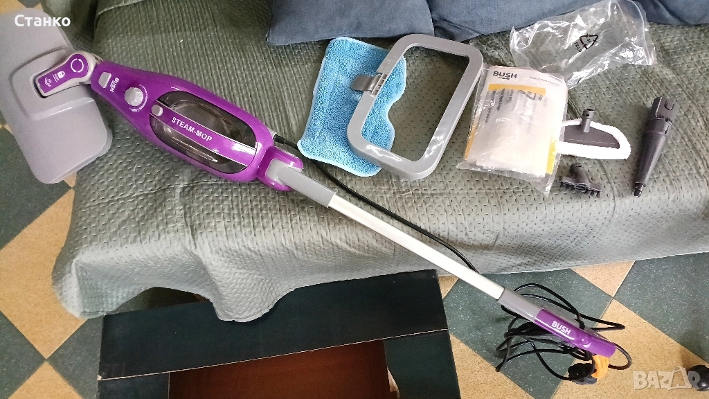 парочистачка, Steam-mop, за под и прозорци , снимка 1
