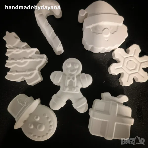 Коледни  фигурки за оцветяване , снимка 1