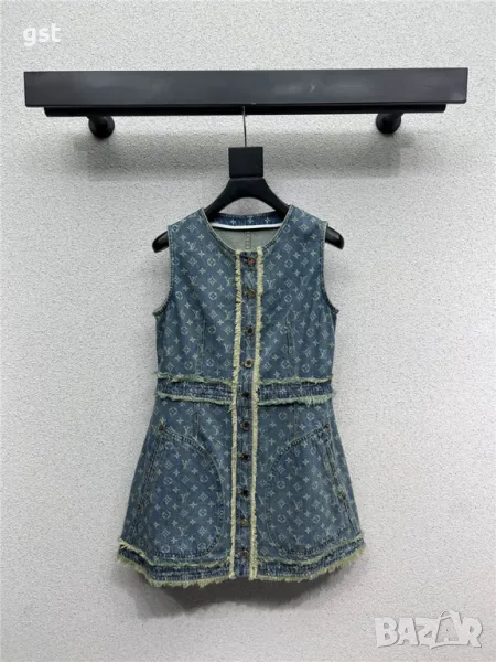 Рядка Рокля 👗LV Louis Vuitton Дънки 👖 дамска , снимка 1