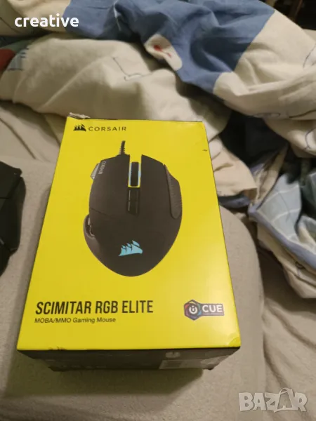 Corsair scimitar rgb elite, снимка 1