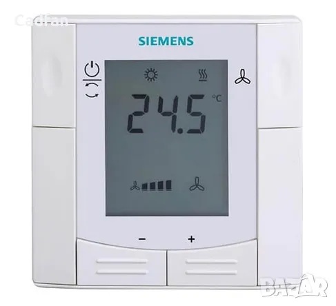 Термостат Modbus за отопление и охлаждане Siemens LCD дисплей, снимка 1